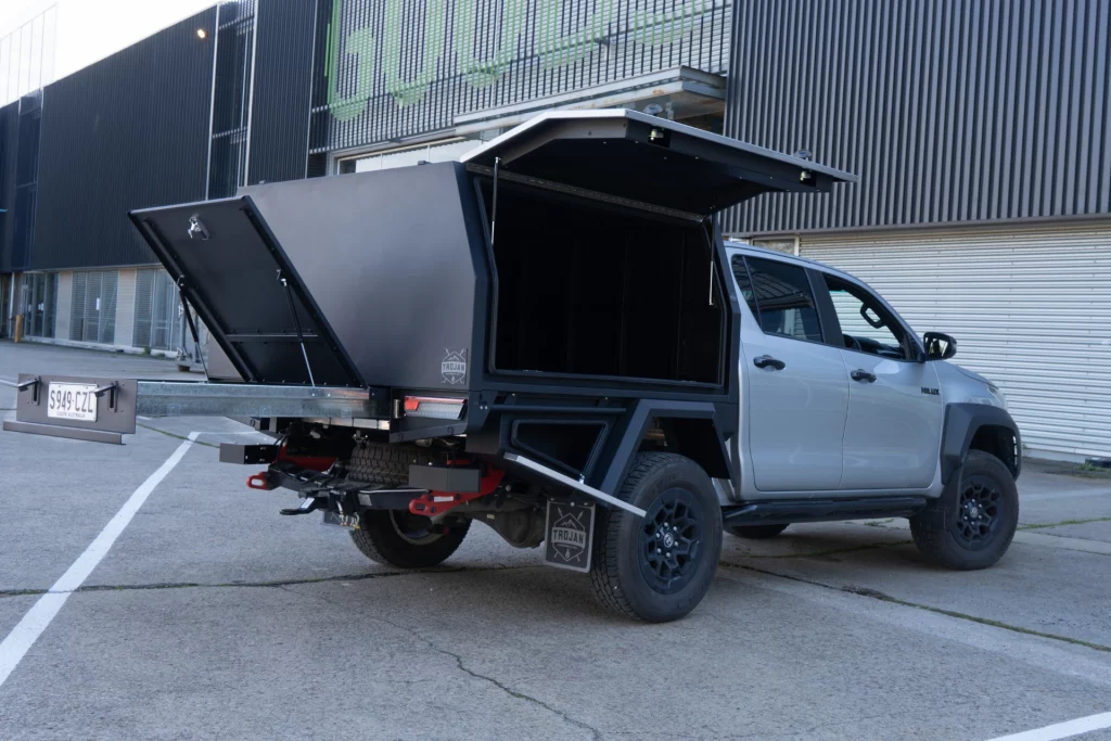 Hilux GR Sport Aluminum Service Body Open