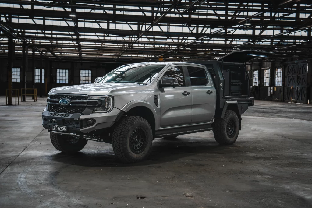 Next Gen Ford Ranger Tray and Canopy Open