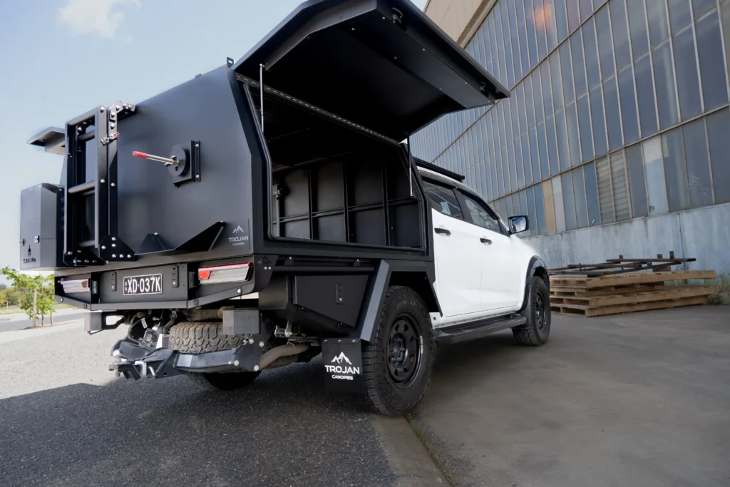 DMAX Chassis Mount - driver side rear view