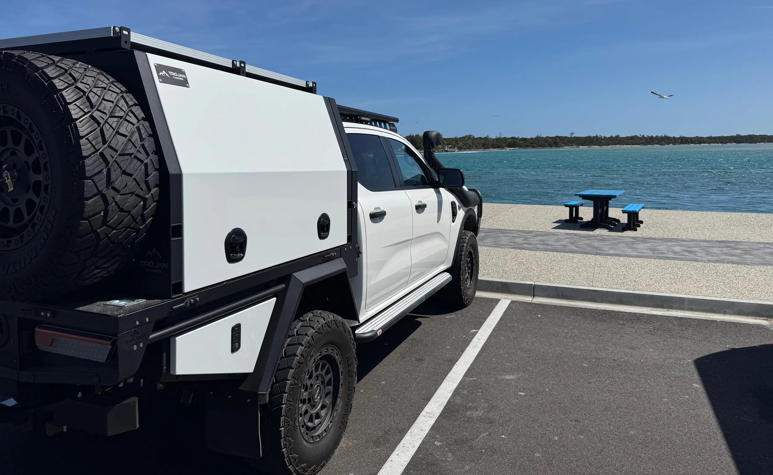 Next Gen Ranger with 1600mm Tray and 1400mm Canopy