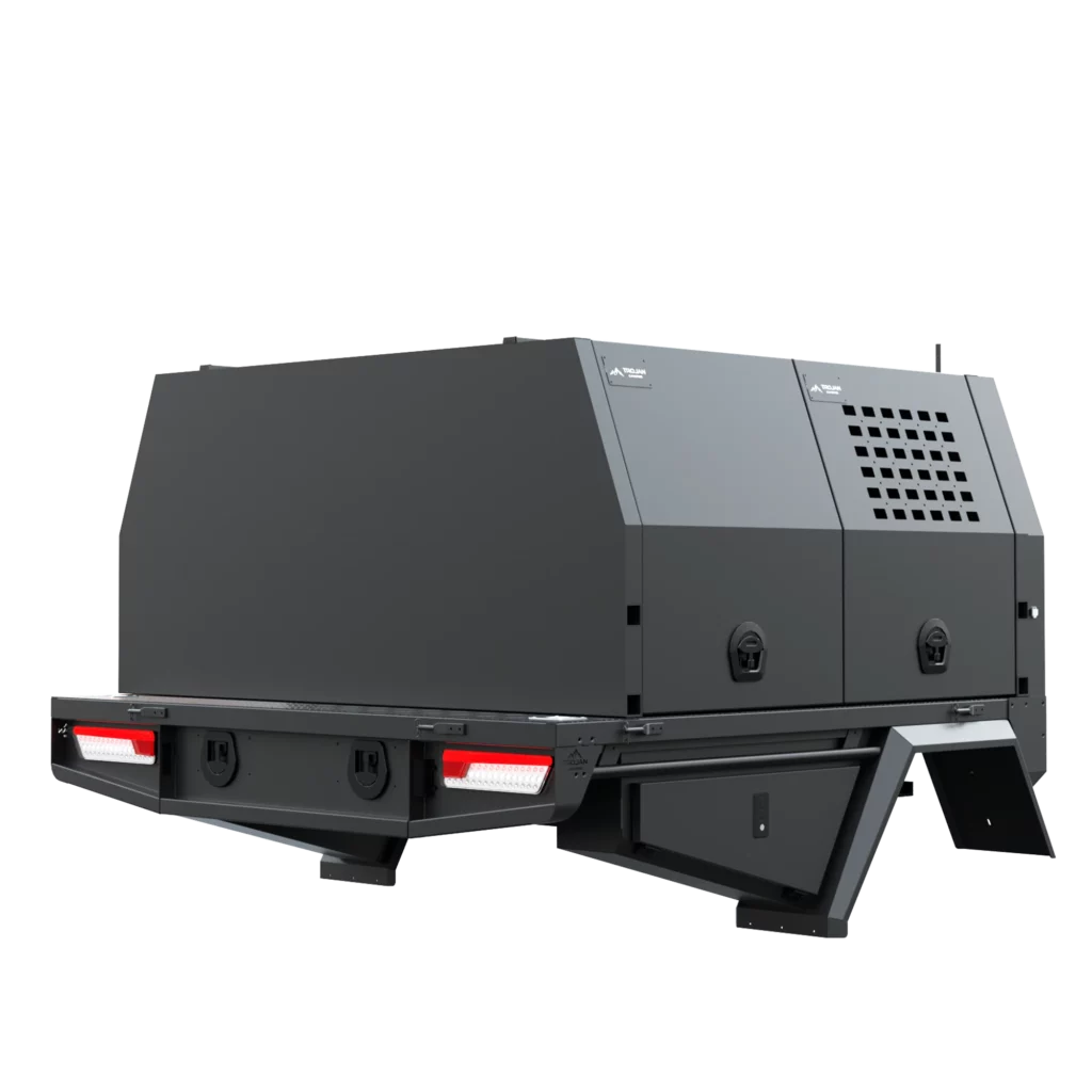 Trojan Canopies 1600mm Dog Box Canopy V2ALCDB1600