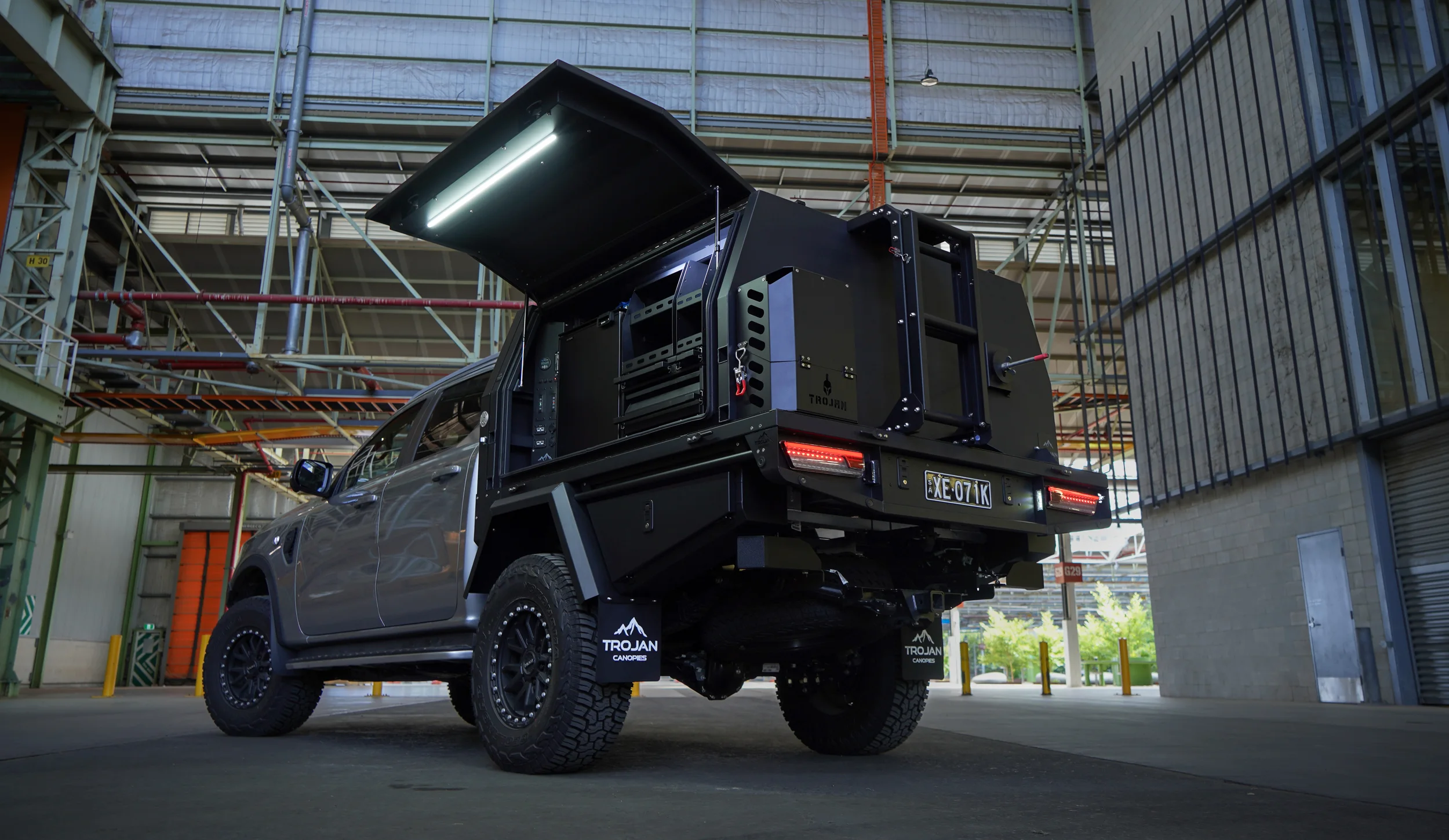 Trojan Canopies, Next Gen Ranger Customer Car