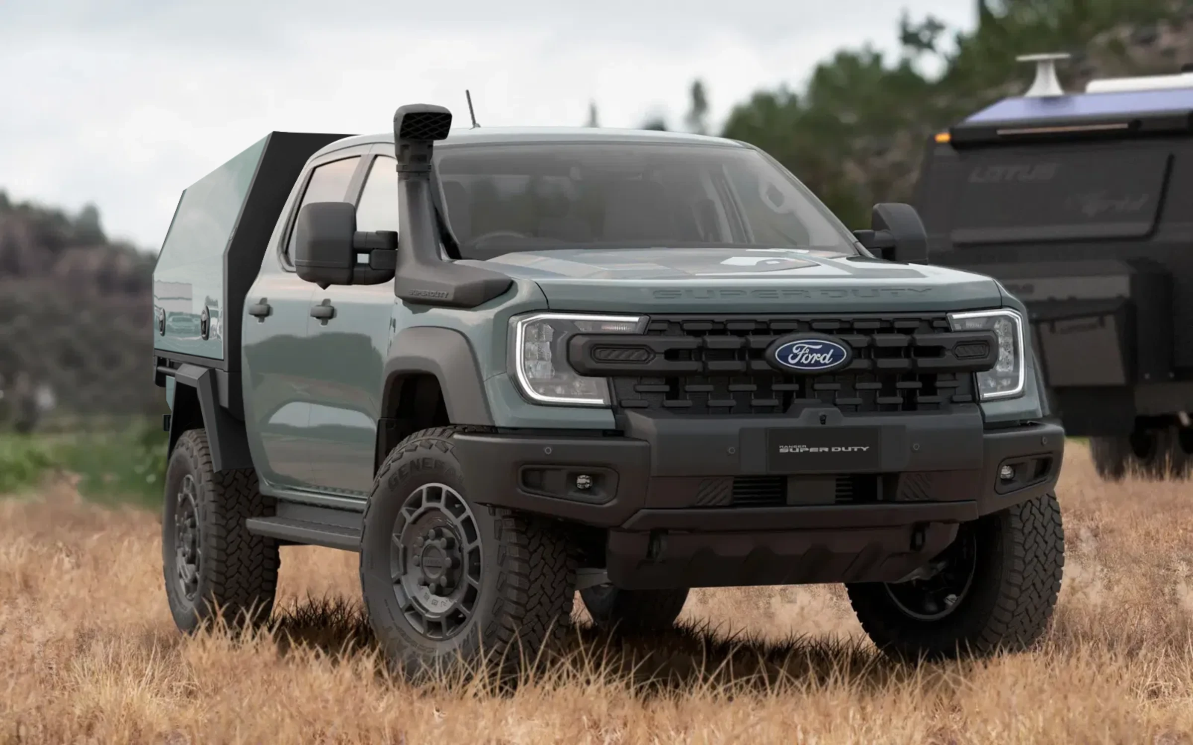Ford Ranger Super Duty Concept for Trojan Canopies